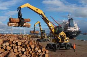Large Capacity 2420 Rotating Grapple - Ensign Forestry Attachments
