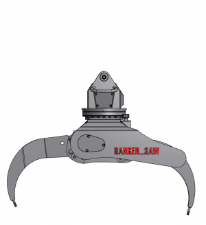 Rotating Log Grapple Fixed Top 30t 2300s